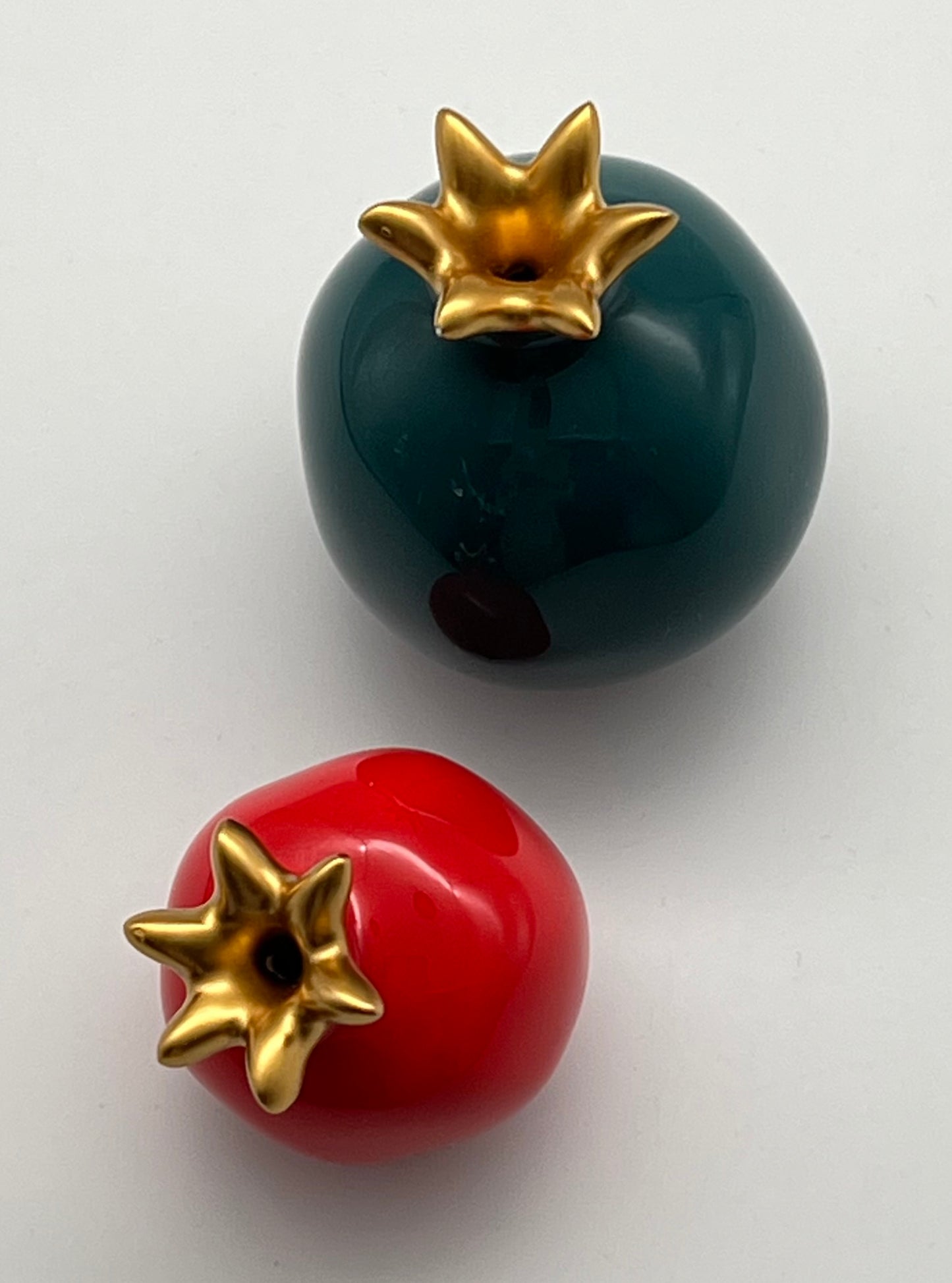 Tiny Ceramic Pomegranate