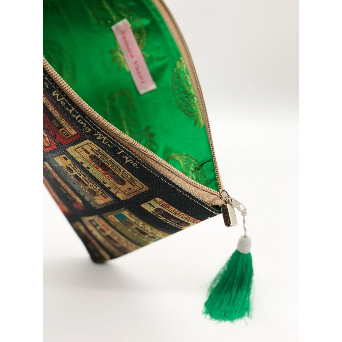 Small Cassettes With Green Tassel