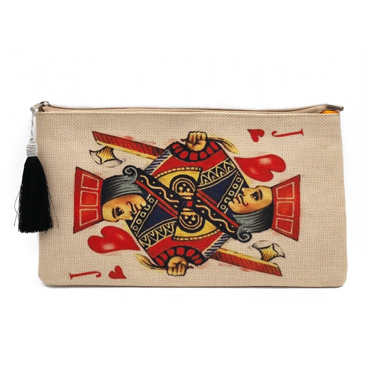 Jack Of Hearts With Black Tassel