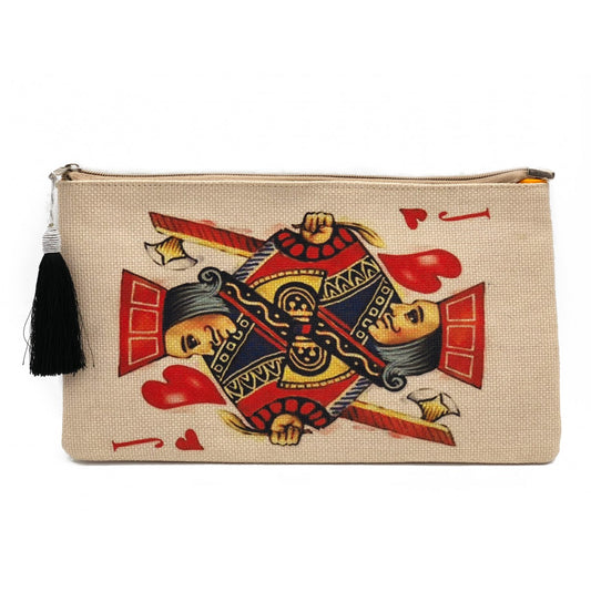 Jack Of Hearts With Black Tassel