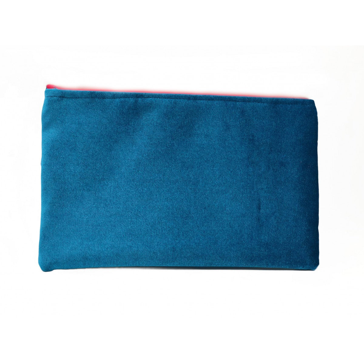 Tribal Clutch With Blue Fold Over