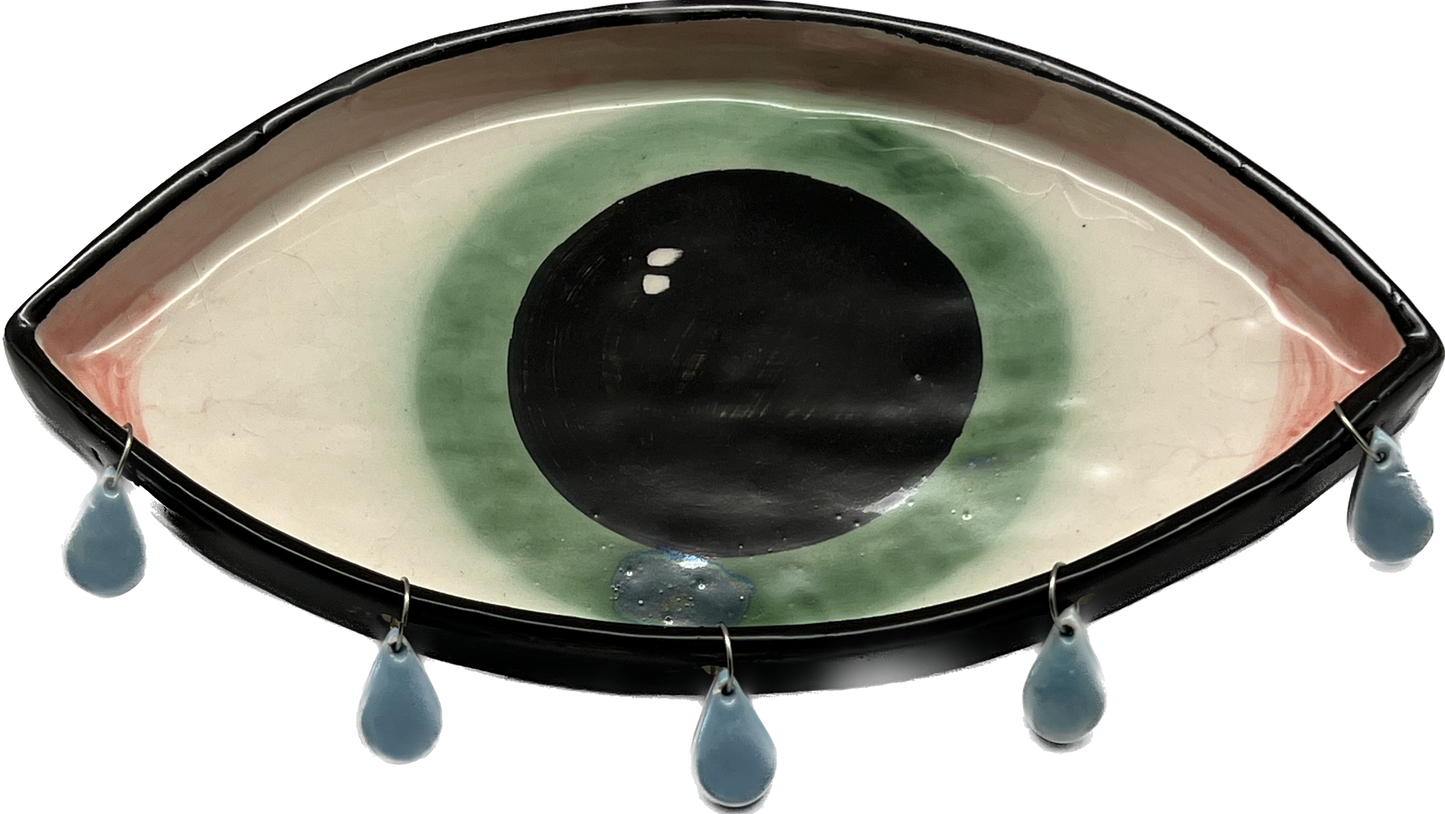 Wall Decor Evil Eye Plate