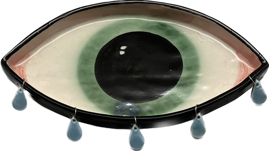 Wall Decor Evil Eye Plate