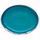 Turquoise Oval Serving Plate