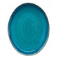 Turquoise Oval Serving Plate