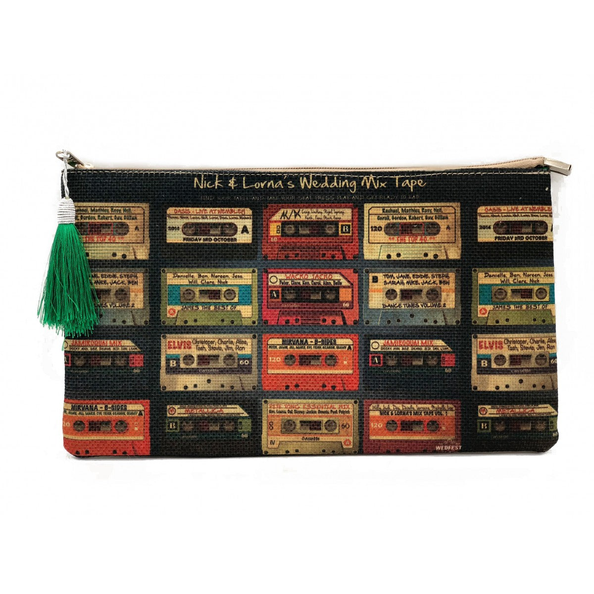 Small Cassettes With Green Tassel