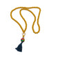 Yellow Necklace With Butterfly Motif